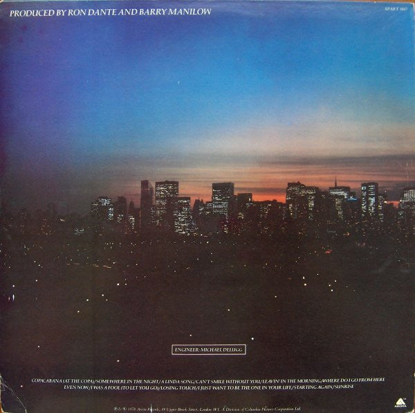 Barry Manilow : Even Now (LP, Album, RE, Blu)