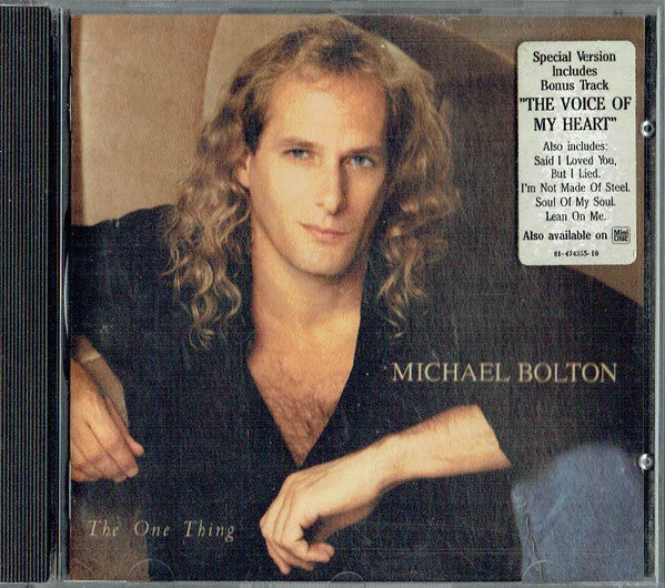 Michael Bolton : The One Thing (CD, Album)
