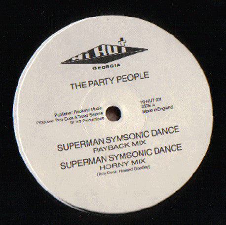 The Party People (4) : Superman Symsonic Dance (12")