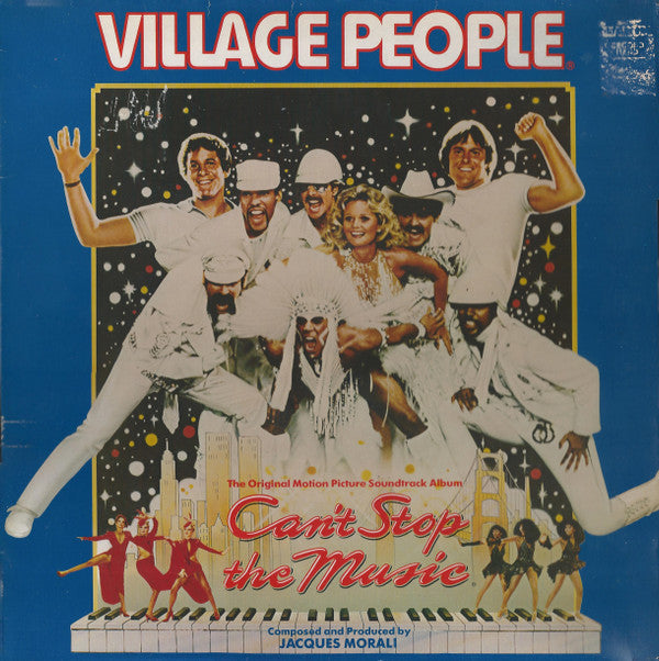 Village People : Can't Stop The Music (The Original Motion Picture Soundtrack Album) (LP, Album, Gat)