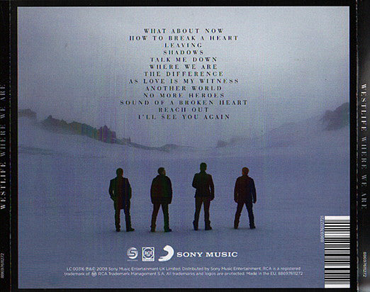 Westlife : Where We Are (CD, Album)
