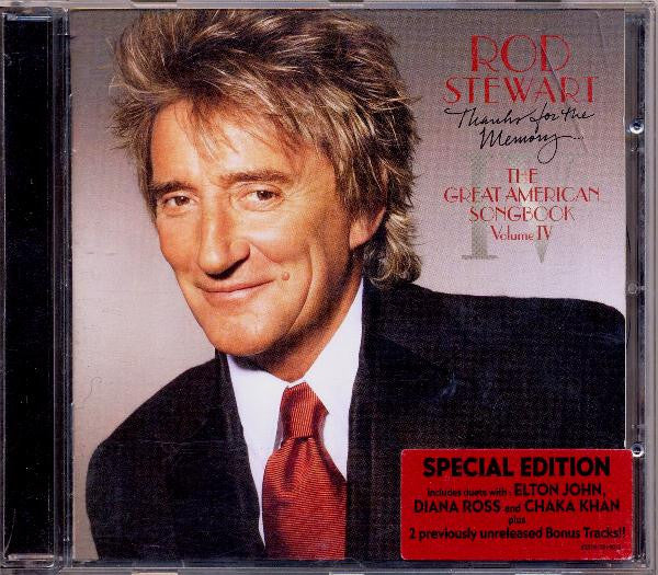 Rod Stewart : Thanks For The Memory... The Great American Songbook Volume IV (CD, Album, S/Edition)