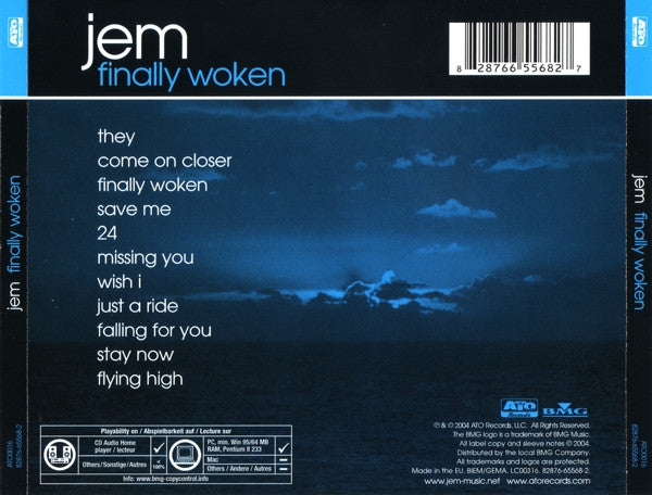 Jem : Finally Woken (CD, Album, Copy Prot.)