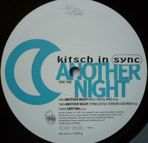 Kitsch In Sync : Another Night / Another Day (12", MiniAlbum)